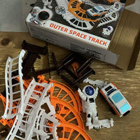 Astronaut Spaceship Track Set - Outer Space Toy Set for Kids